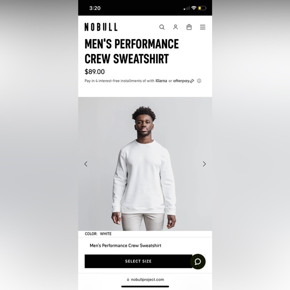 NOBULL Other - Nobull performance crewneck sweatshirt
